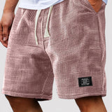 Quirin™ | Wabenartige Shorts mit Kordelzug