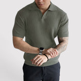 Simon™ | Poloshirt mit Rippstruktur