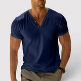 Stefan™ | Leichtes T-Shirt mit V-Ausschnitt