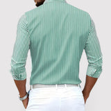Lukas™ | Atmungsaktives gestreiftes Hemd
