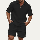 Nico™ | Leichtes Sommer-Set Polo & Shorts