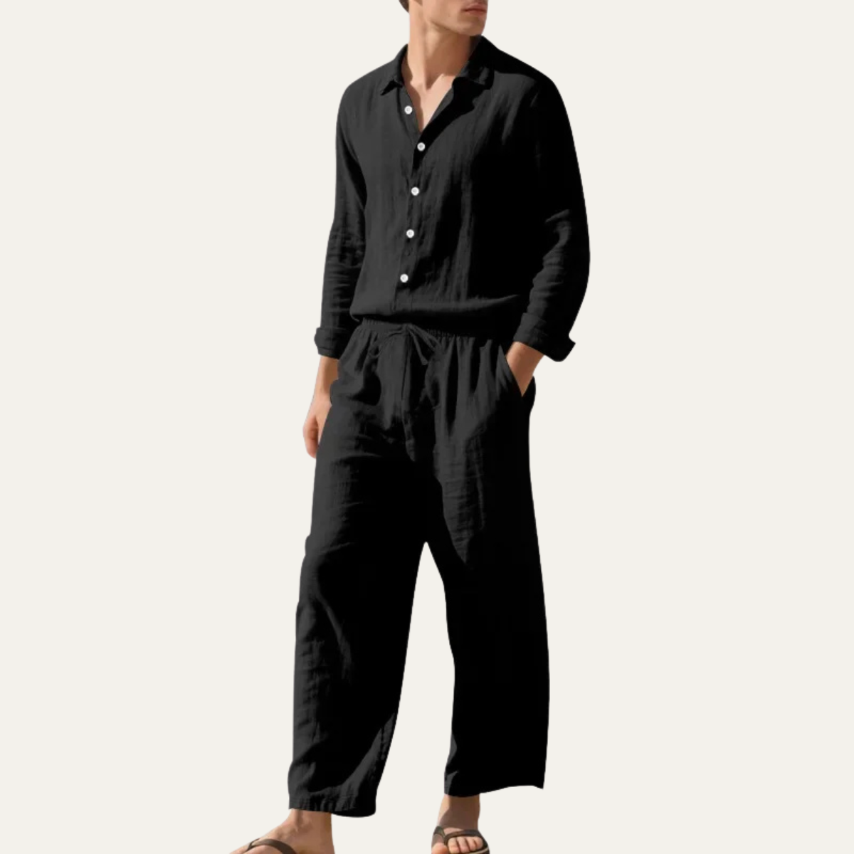 Emil™ | Sommer-Set Hemd & Weitbein-Hose