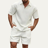 Nico™ | Leichtes Sommer-Set Polo & Shorts