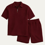 Nico™ | Leichtes Sommer-Set Polo & Shorts