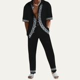 Oskar™ | Gestreiftes Sommer-Set Hemd & Hose