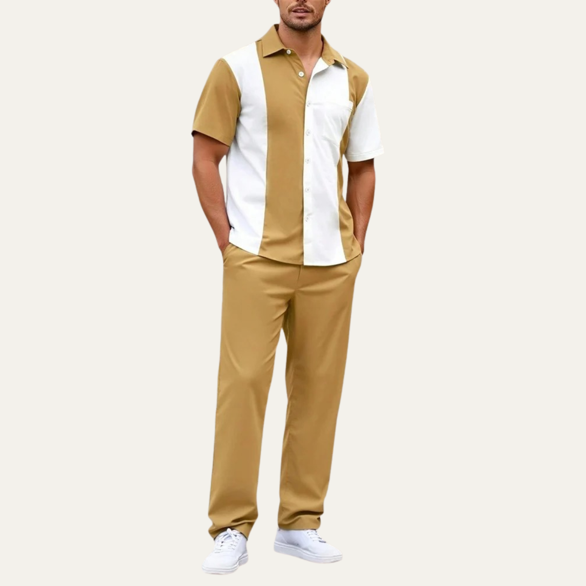 Andreas™ | Gestreiftes Set Hemd & Hose