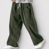 Niels™ | Weite Hose mit Rippenstruktur