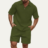 Nico™ | Leichtes Sommer-Set Polo & Shorts