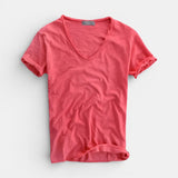 Meinhard™ | Weiches T-Shirt mit V-Ausschnitt
