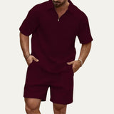 Nico™ | Leichtes Sommer-Set Polo & Shorts