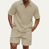 Nico™ | Leichtes Sommer-Set Polo & Shorts