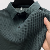 Eberhard™ | Strukturiertes Poloshirt mit klarem Kragen