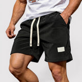 Gerrit™ | Strukturierte Shorts mit Kordelzugbund