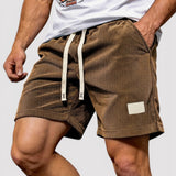 Gerrit™ | Strukturierte Shorts mit Kordelzugbund