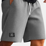 Veit™ | Wabenartige Shorts mit Kordelzug