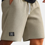 Veit™ | Wabenartige Shorts mit Kordelzug