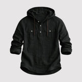 Olaf™ | Leichtes Hoodie-Hemd mit Kapuze