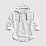 Olaf™ | Leichtes Hoodie-Hemd mit Kapuze