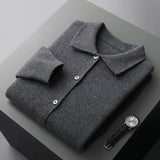 Leon™ | Knopfcardigan mit ruhigem Design