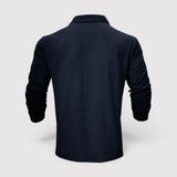 Adrian™ | Leichtes Langarm-Poloshirt in ruhigem Design