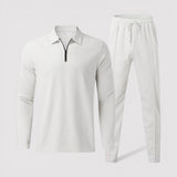 Lennard™ | Half-Zip-Set mit Polokragen