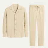 Ben™ | Elegantes Sommer-Set Hemd & Hose