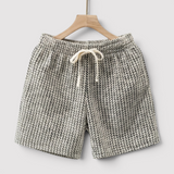 Falk™ | Kurze Hose mit dezenter Struktur
