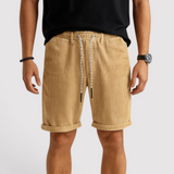Ferdinand™ | Fein gerippte Shorts mit Tunnelzug