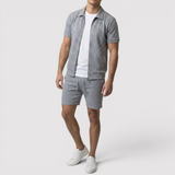 Gabriel™ | Zip-Shirt & Shorts Set