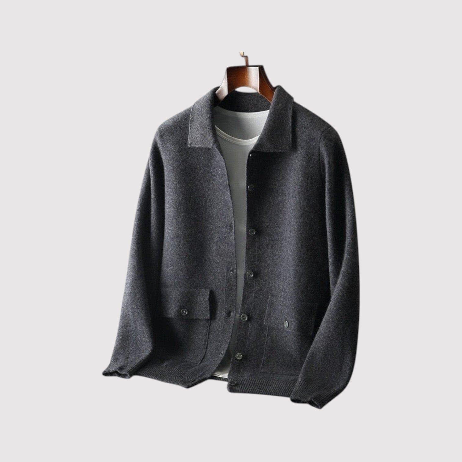 Leon™ | Knopfcardigan mit ruhigem Design