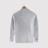 Urs™ | Strickjacke mit feinem Rippstrick