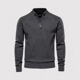 Achim™ | Strickjacke mit durchgehendem Reißverschluss