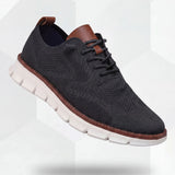 Frederik™ | Leichter Sneaker Schwarz/Weiß