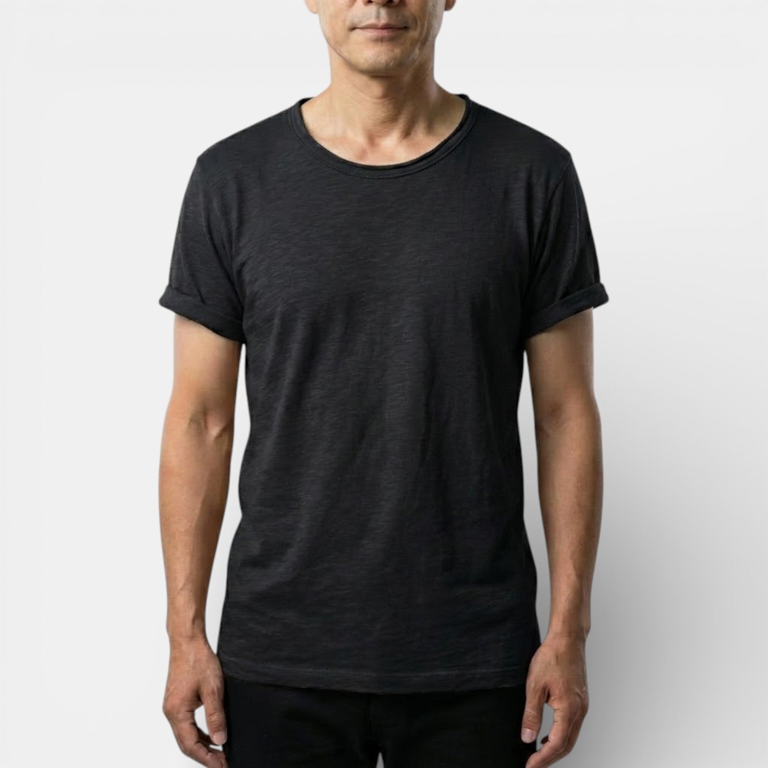Gabriel™ | Schlichtes Basic-T-Shirt mit Rundhals