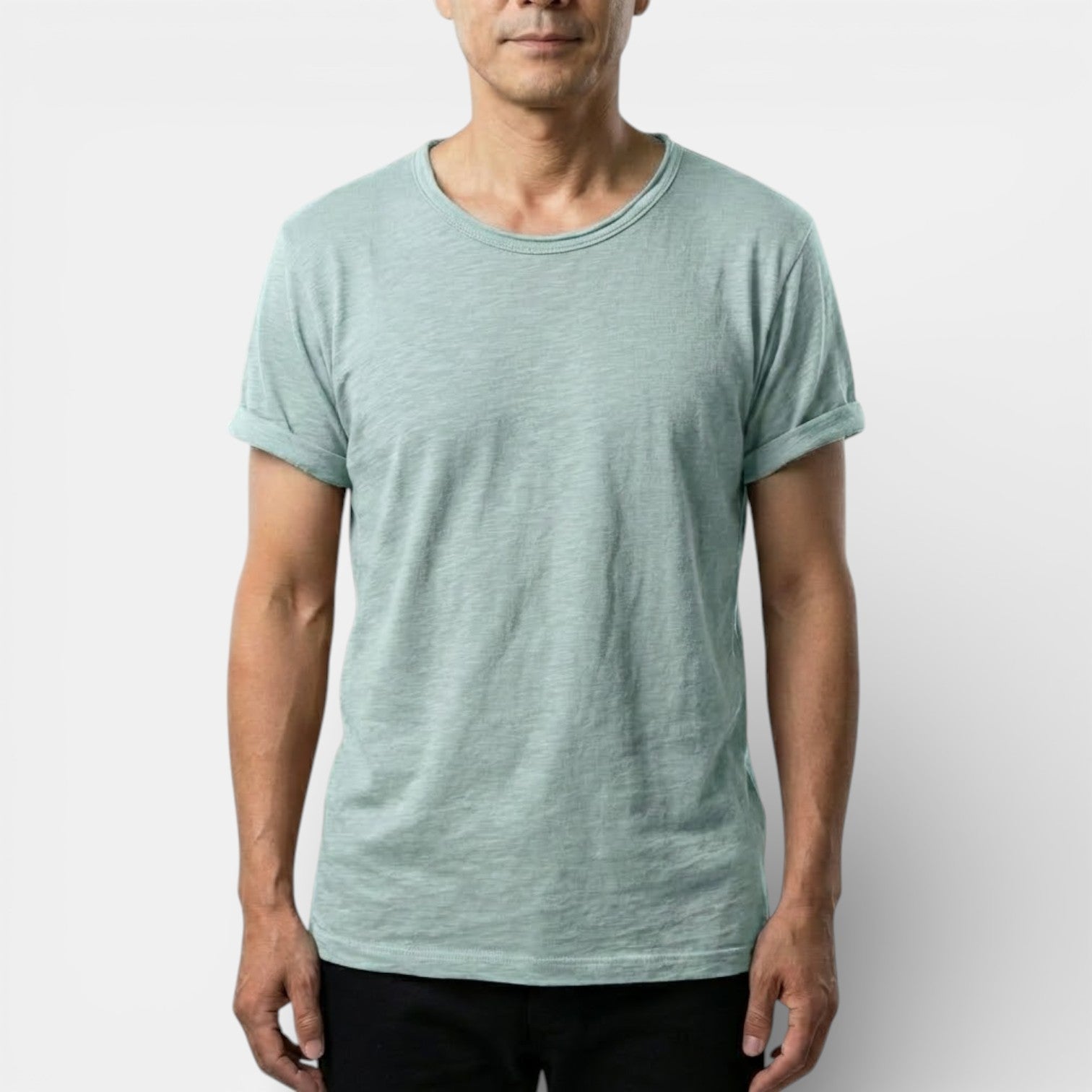 Gabriel™ | Schlichtes Basic-T-Shirt mit Rundhals