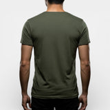 Thees™ | Elastisches Doppelpack-T-Shirt mit V-Ausschnitt