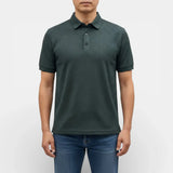 Eberhard™ | Strukturiertes Poloshirt mit klarem Kragen